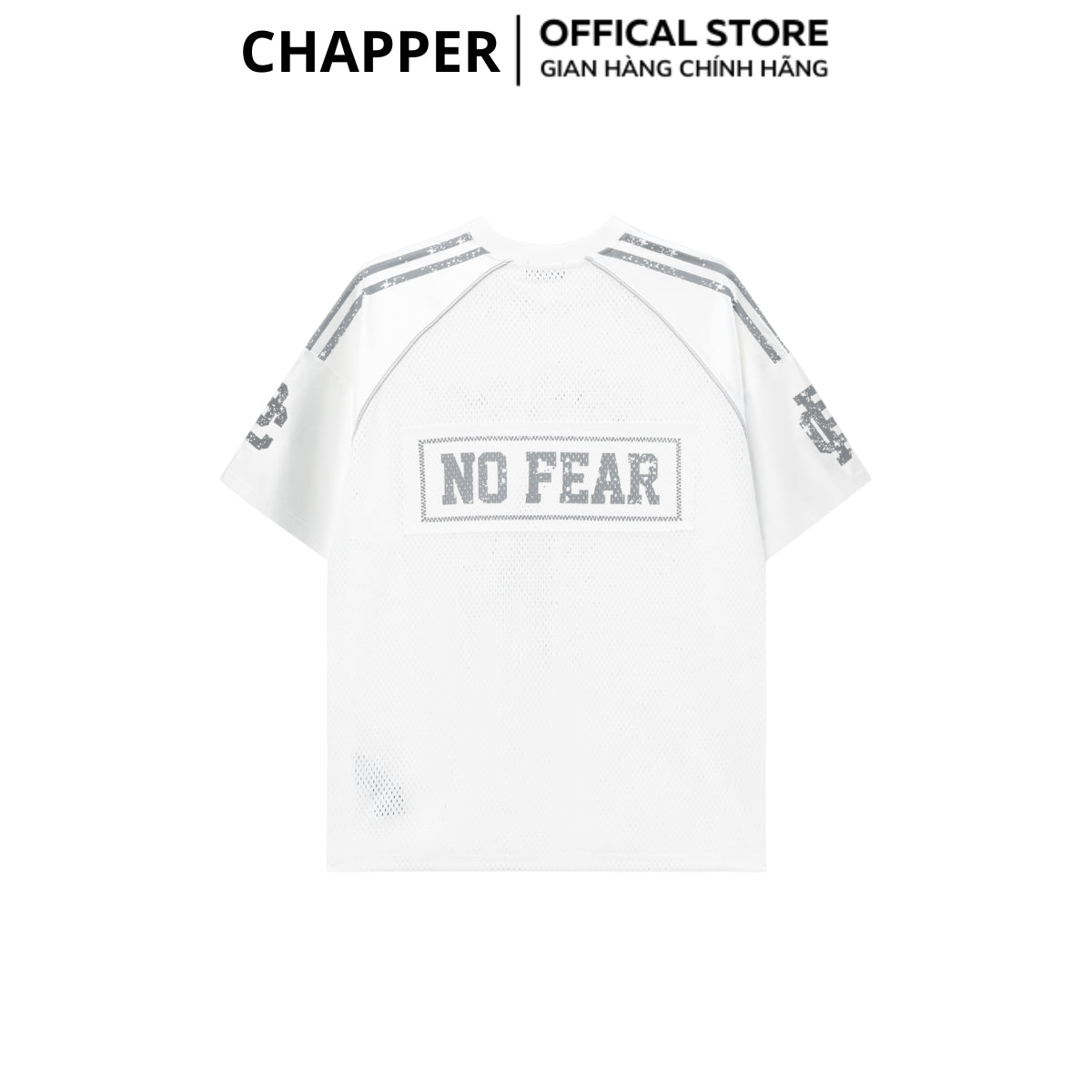 Áo Jersey thương hiệu CHAPPER chất lưới pha vải cao cấp, form unisex rộng rãi thoáng khí cho nam và nữ - APCP033