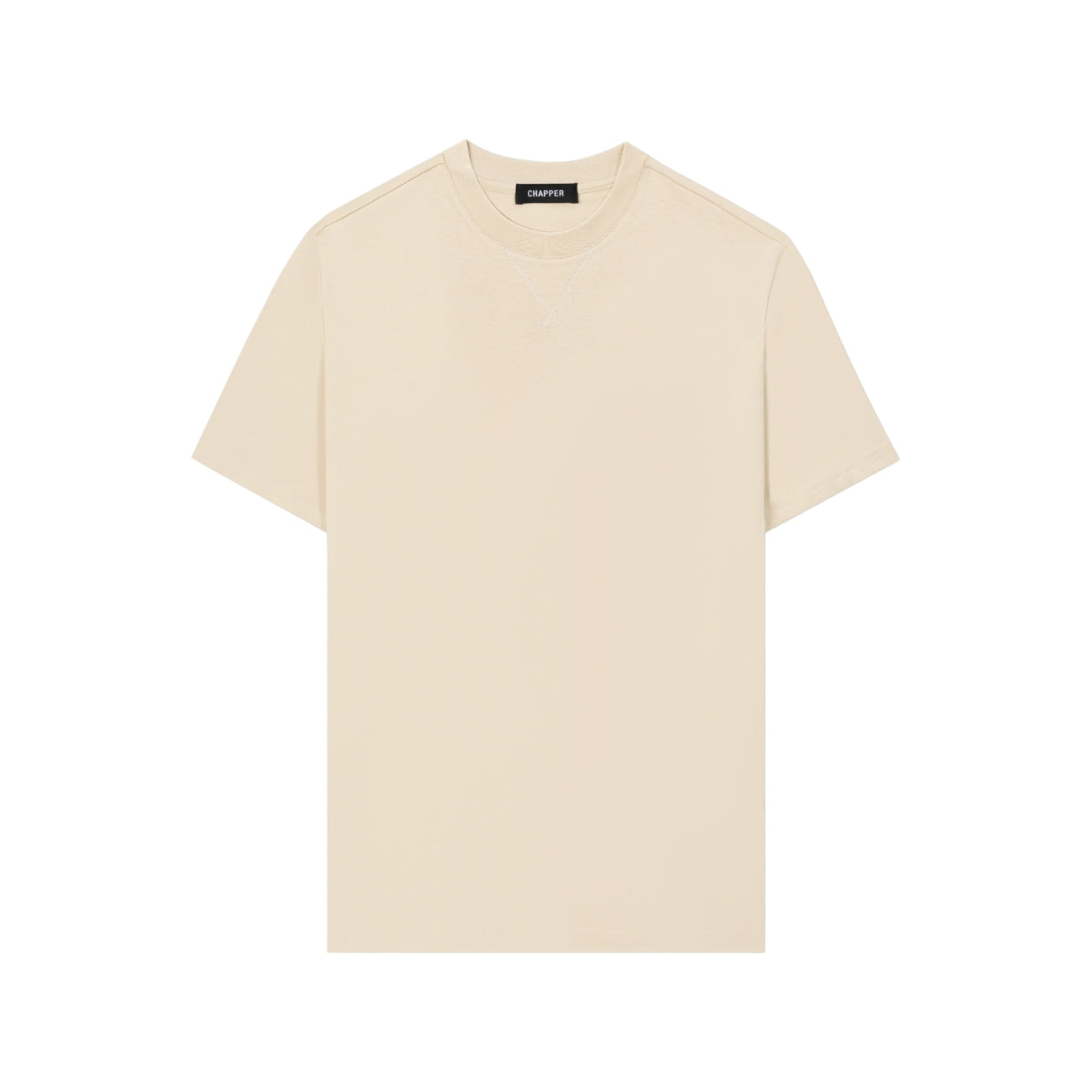 Áo thun nam nữ CHAPPER cao cấp cổ đáp V rải chỉ form Regular, vải cotton 260gsm thoáng mát - APCP028
