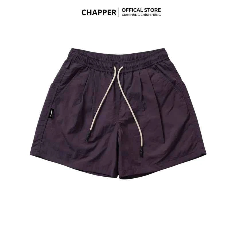 Quần short gió nhăn CHAPPER túi chéo chất liệu gió nhăn cao cấp - QSCP012
