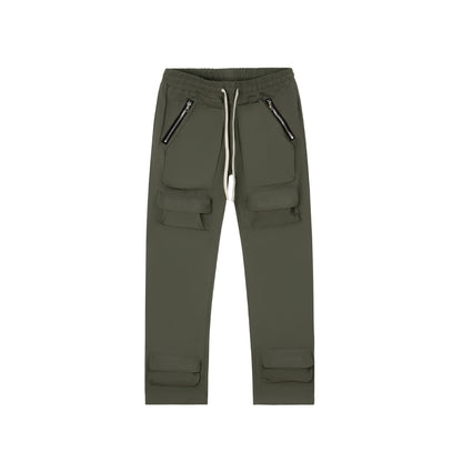 Quần Cargo Pant CHAPPER chất kaki túi hộp ống suông khóa zip - QCP005