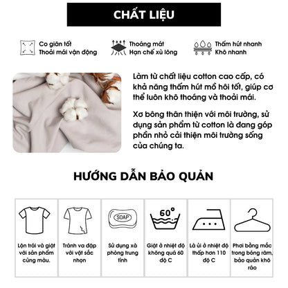 Áo thun nam CHAPPER vai chéo form Regular, vải cotton cao cấp, định lượng 250gms - APCP036