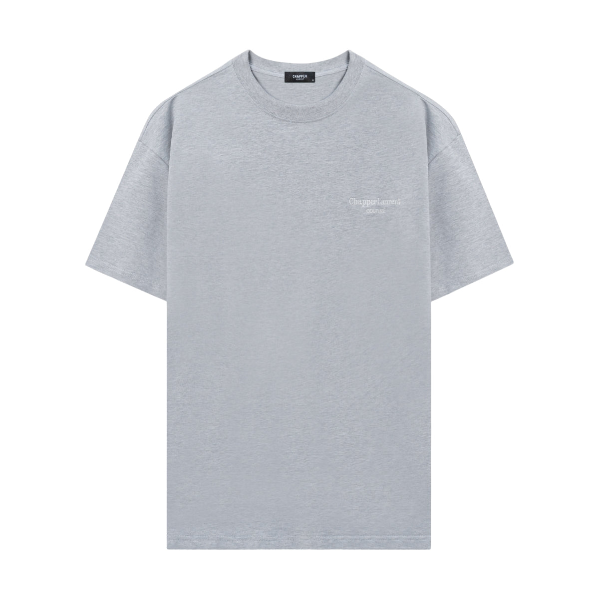 Áo thun nam nữ cổ tròn CHAPPER  hoạ tiết thêu Couture, vải cotton thoáng mát, form Unisex - APCP020