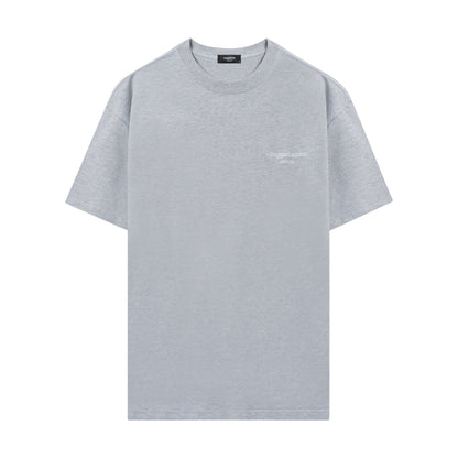 Áo thun nam nữ cổ tròn CHAPPER  hoạ tiết thêu Couture, vải cotton thoáng mát, form Unisex - APCP020