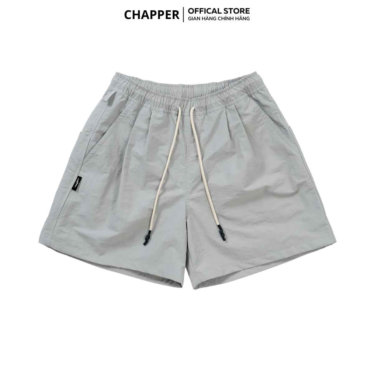 Quần short gió nhăn CHAPPER túi chéo chất liệu gió nhăn cao cấp - QSCP012