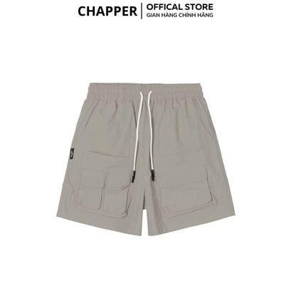 Quần short gió Chapper 2 lớp cao cấp, phiên bản túi hộp - QSCP014