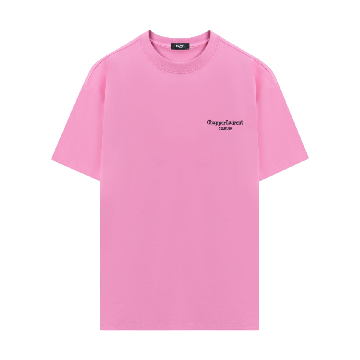 Áo thun nam nữ cổ tròn CHAPPER  hoạ tiết thêu Couture, vải cotton thoáng mát, form Unisex - APCP020
