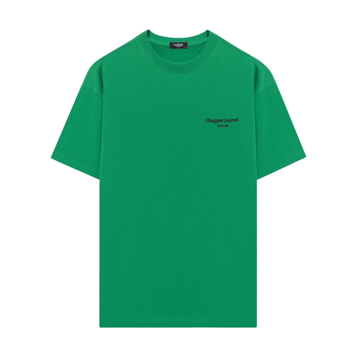 Áo thun nam nữ cổ tròn CHAPPER  hoạ tiết thêu Couture, vải cotton thoáng mát, form Unisex - APCP020
