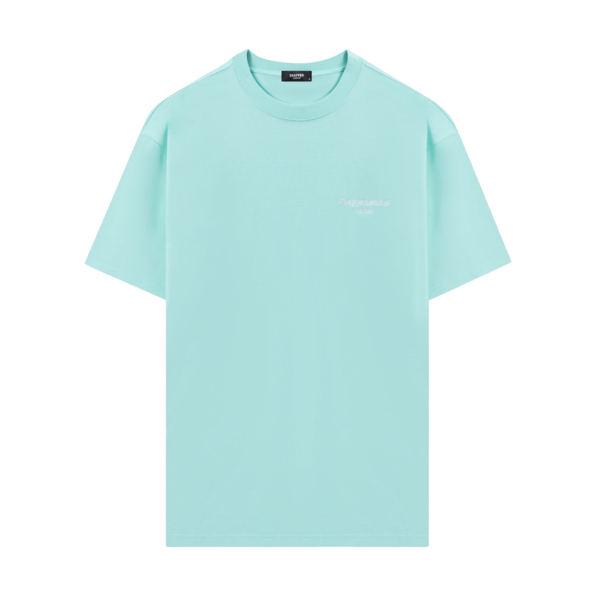 Áo thun nam nữ cổ tròn CHAPPER  hoạ tiết thêu Couture, vải cotton thoáng mát, form Unisex - APCP020