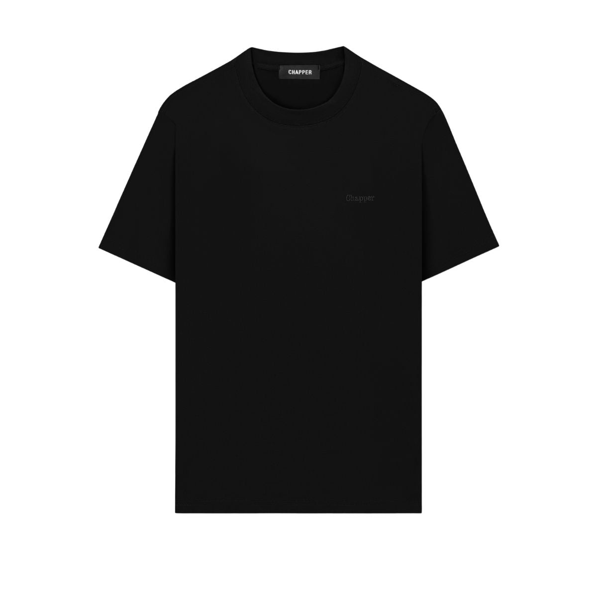Áo thun nam nữ CHAPPER cổ tròn 7 màu thêu logo ngực, form Unisex  - APCP027