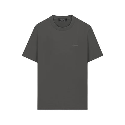 Áo thun nam nữ CHAPPER cổ tròn 7 màu thêu logo ngực, form Unisex  - APCP027