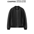 Áo bomber da Chapper chất liệu da PU cao cấp, dày dặn, không hoạ tiết - AKDCP003