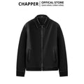 Áo khoác da PU CHAPPER cao cấp, dáng suông cổ điển | Jacket da - AKDCP002