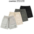 Quần short nam CHAPPER túi hộp chất kaki cao cấp dáng trên gối - QSCP008