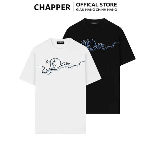 Áo thun nam CHAPPER Signature thêu chỉ đôi, định lượng 280gsm thoáng mát, form unisex - APCP42