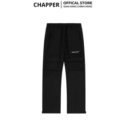 Quần Cargo Pant CHAPPER túi hộp, chất nỉ cao cấp không phai màu, không sổ lông, form vừa vặn - QCP016