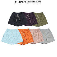 Quần short gió nhăn CHAPPER túi chéo chất liệu gió nhăn cao cấp - QSCP012