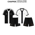 Bộ thể thao CHAPPER chất lạnh cao cấp, họa tiết thêu, form Unisex - BNCP001