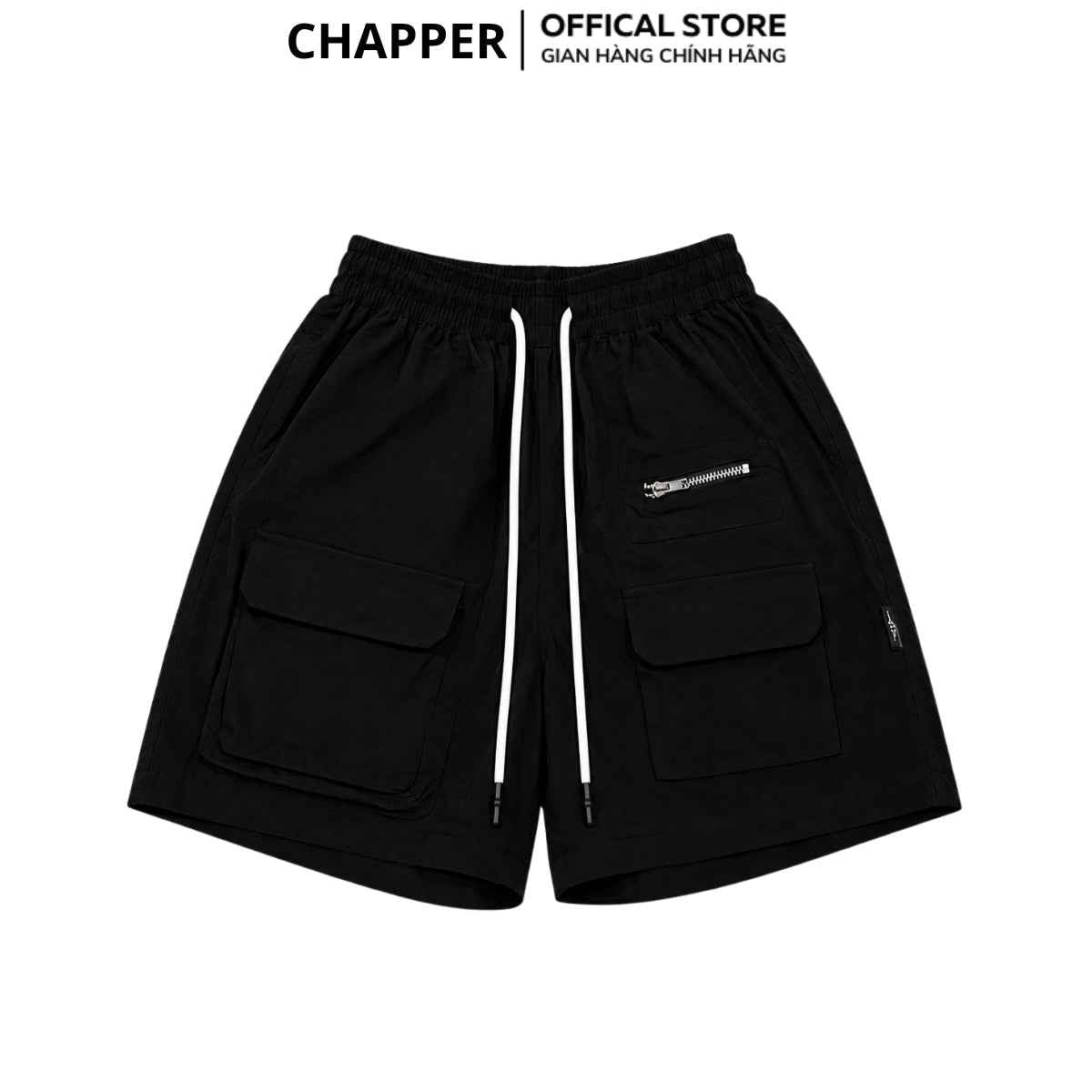 Quần short gió nhăn Chapper 2 lớp cao cấp, phiên bản classic- QSCP015