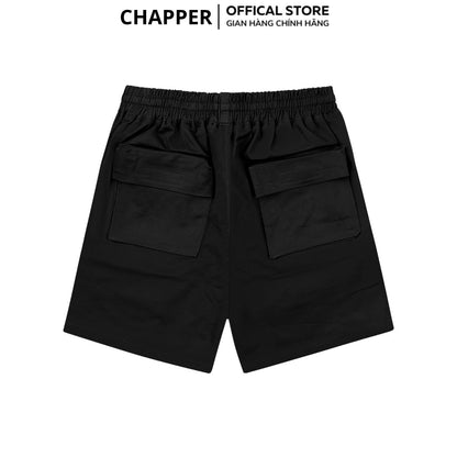 Quần short nam CHAPPER túi hộp chất kaki cao cấp dáng trên gối - QSCP008