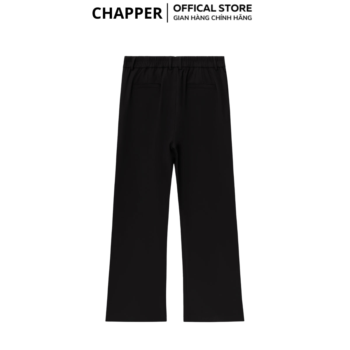 Quần vải CHAPPER chống nhăn ống loe cao cấp, không xổ lông, không phai màu- QCP015