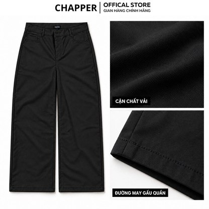 Quần kaki ống xuông CHAPPER tôn dáng dành cho cả nam và nữ - QCP017