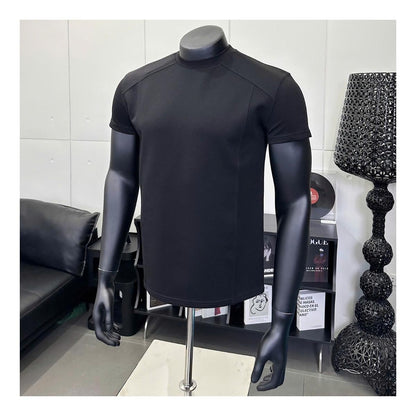 Áo thun CHAPPER định hình thân dáng, cổ tròn form Cleanfit tăng chiều cao nam nữ, co giãn chống nhăn - APCP030