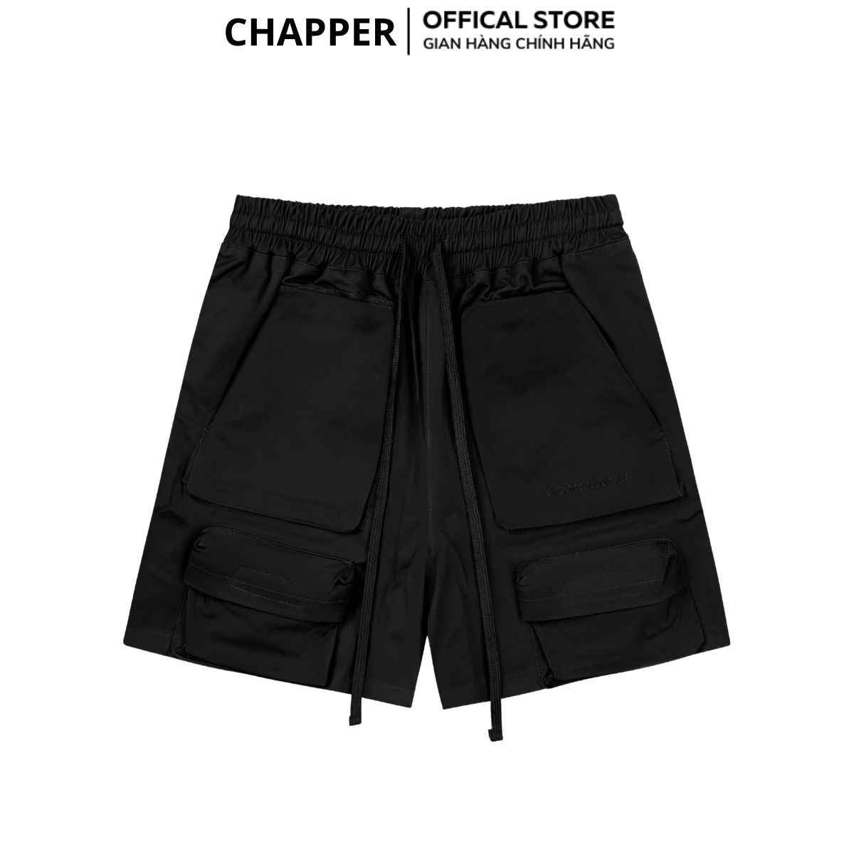 Quần short nam CHAPPER túi hộp chất kaki cao cấp dáng trên gối - QSCP008