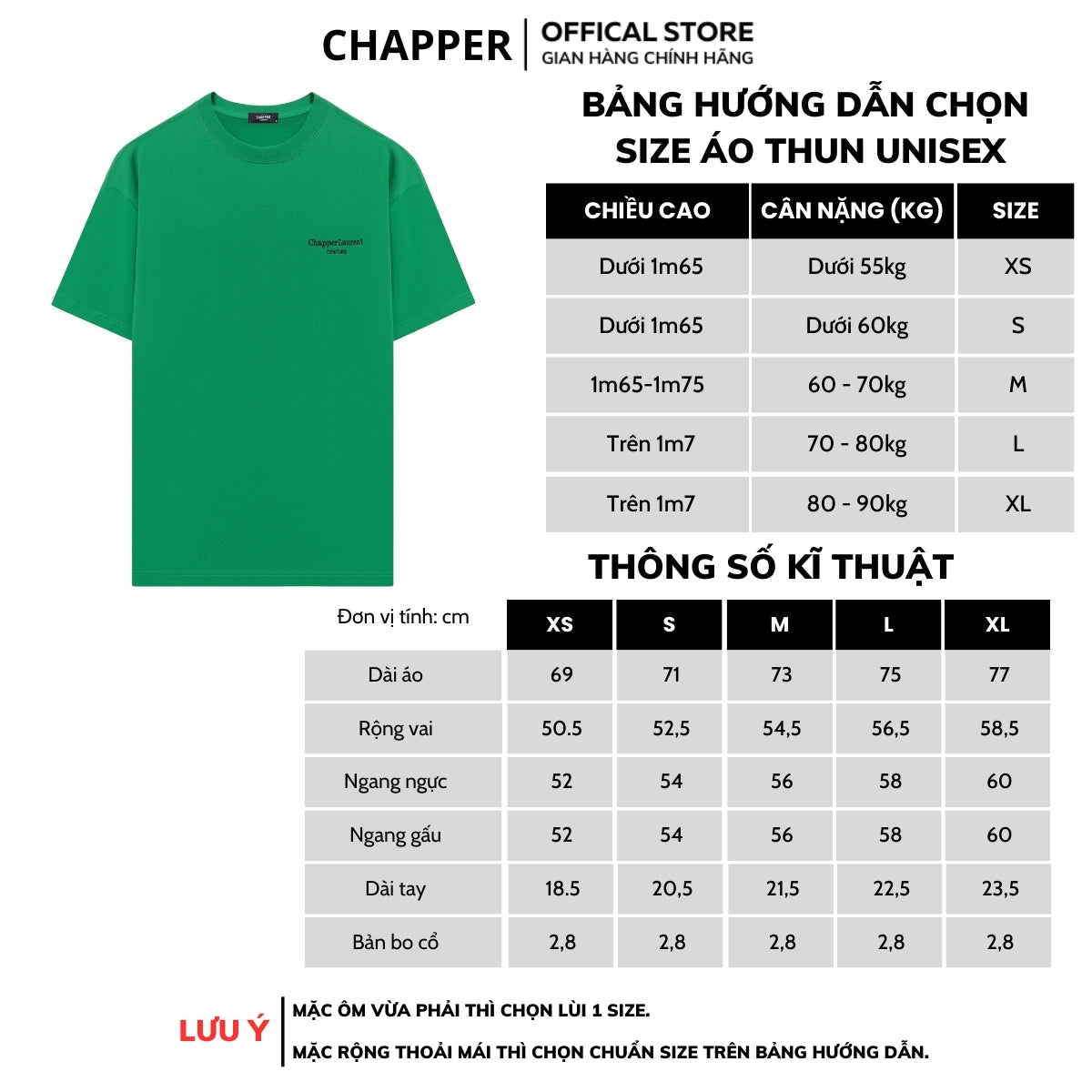 Áo thun nam nữ cổ tròn CHAPPER  hoạ tiết thêu Couture, vải cotton thoáng mát, form Unisex - APCP020