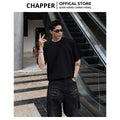 Áo thun CHAPPER vai chéo, cổ tròn form Unisex dấu khuyết điểm nam nữ, co giãn chống nhăn chính hãng 100% - APCP031