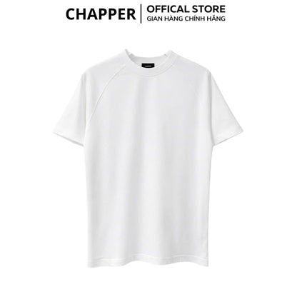 Áo thun nam CHAPPER vai chéo form Regular, vải cotton cao cấp, định lượng 250gms - APCP036