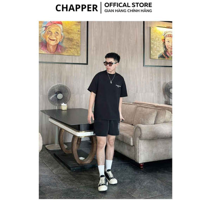 Quần short gió CHAPPER chất liệu gió nhăn cao cấp dáng trên gối - QSCP009