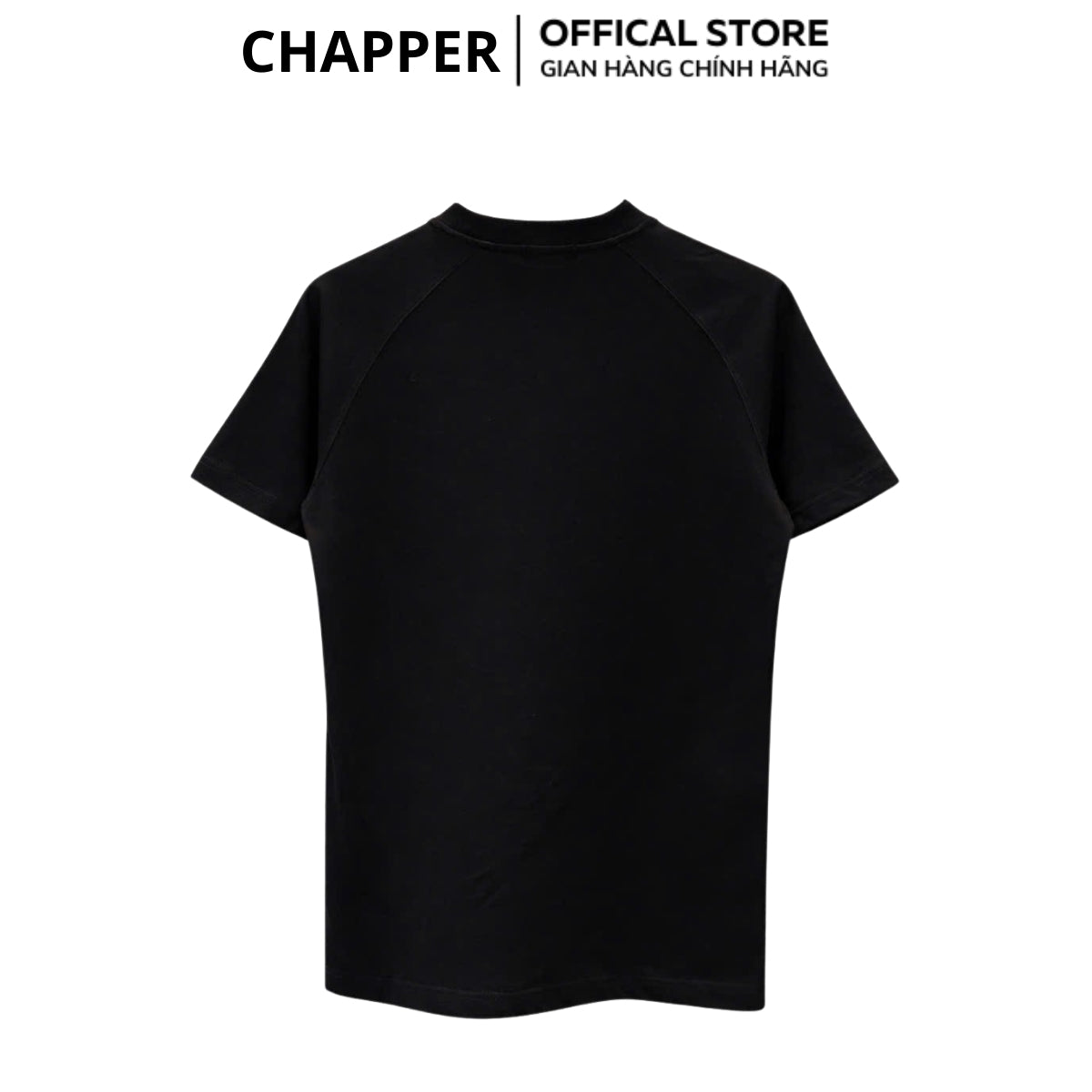 Áo thun nam CHAPPER vai chéo form Regular, vải cotton cao cấp, định lượng 250gms - APCP036
