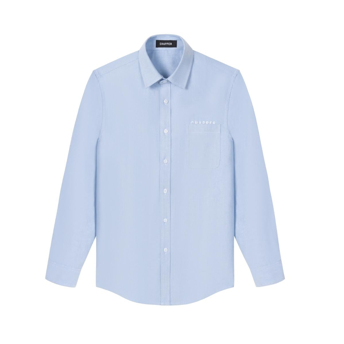 Áo sơ mi nam CHAPPER thêu túi chất Oxford cao cấp, form Regular - SMCP003