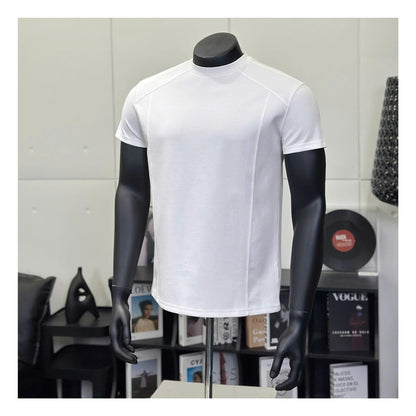 Áo thun CHAPPER định hình thân dáng, cổ tròn form Cleanfit tăng chiều cao nam nữ, co giãn chống nhăn - APCP030