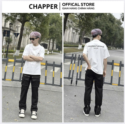 Quần gió nam CHAPPER chất vải nhập khẩu cao cấp, túi hộp năng động - QCP011