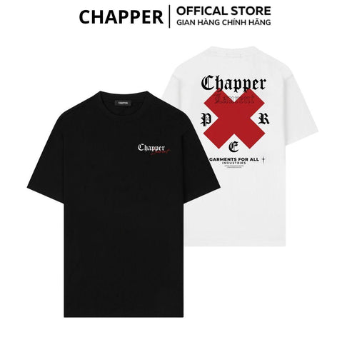 Áo thun nam nữ CHAPPER X, định lượng 280gsm thoáng mát, form unisex - APCP047