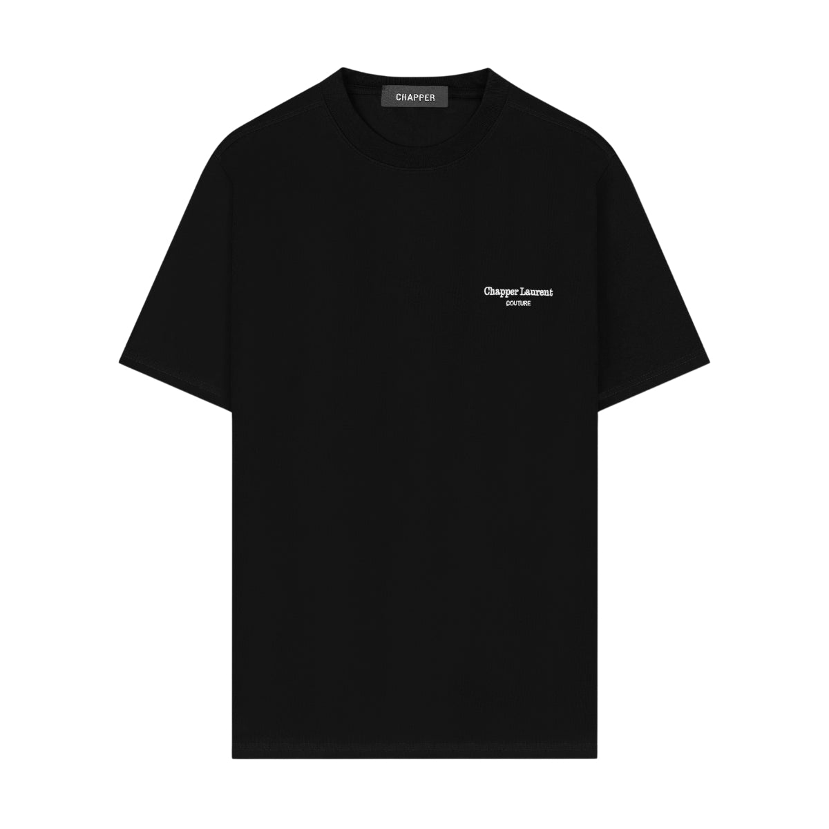 Áo thun nam nữ cổ tròn CHAPPER  hoạ tiết thêu Couture, vải cotton thoáng mát, form Unisex - APCP020