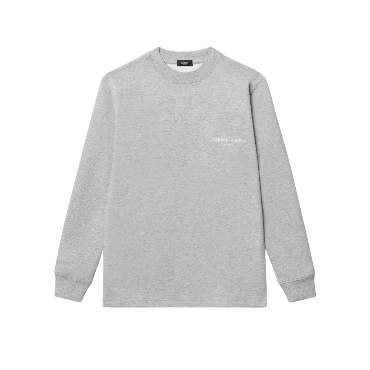 Áo dài tay nỉ CHAPPER cao cấp không bai nhão, không xù lông, hoạ tiết thêu Couture - ADCP007