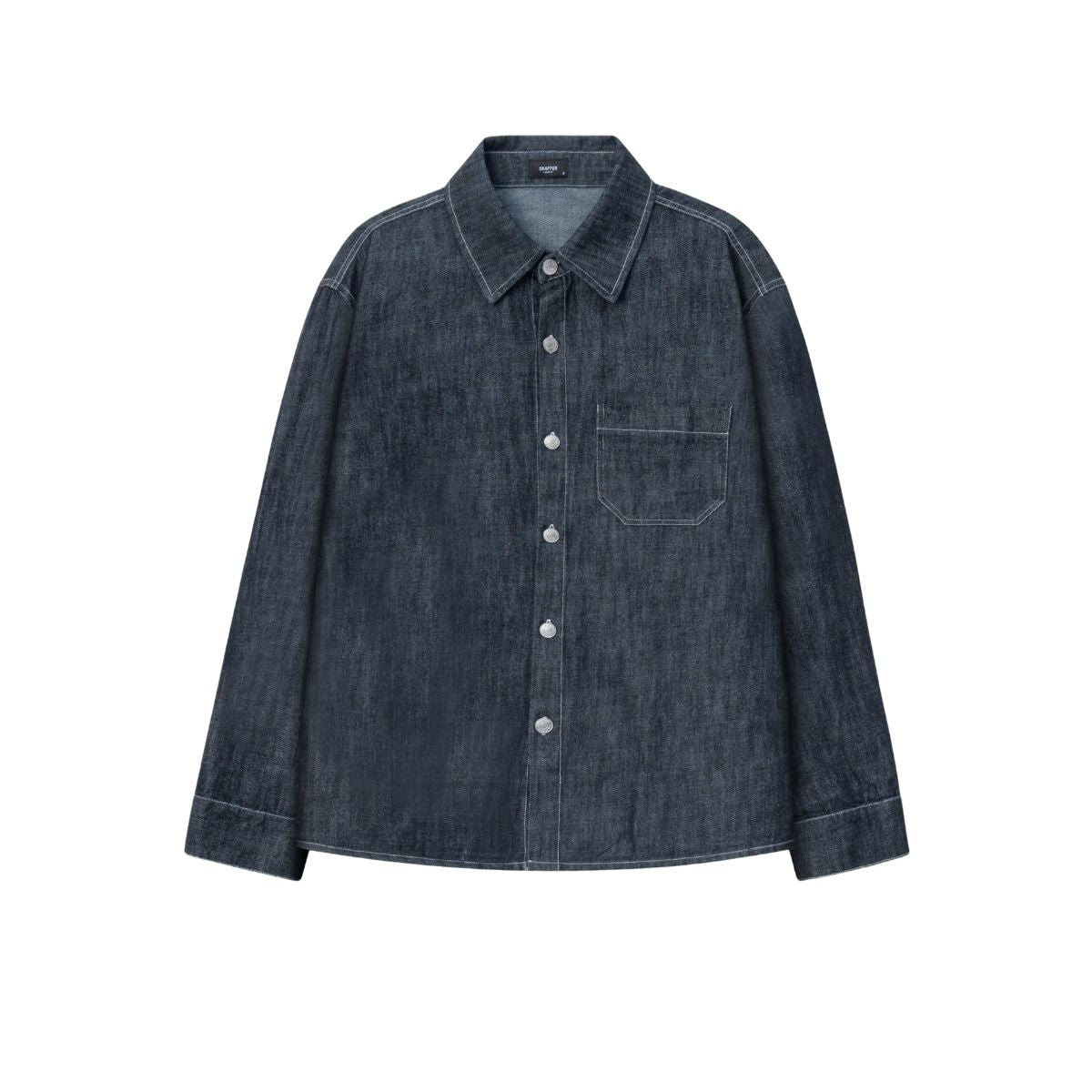 Áo sơ mi Denim nam CHAPPER cao cấp, vải mềm mịn, không co rút, không phai màu - SMCP007