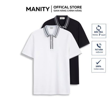 Áo polo cổ sọc Manity - PLM01
