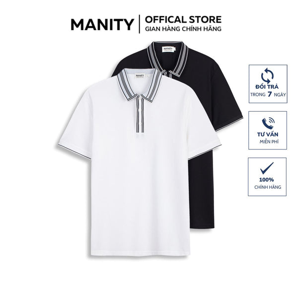 Áo polo cổ sọc Manity - PLM01