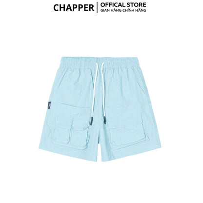 Quần short gió Chapper 2 lớp cao cấp, phiên bản túi hộp - QSCP014