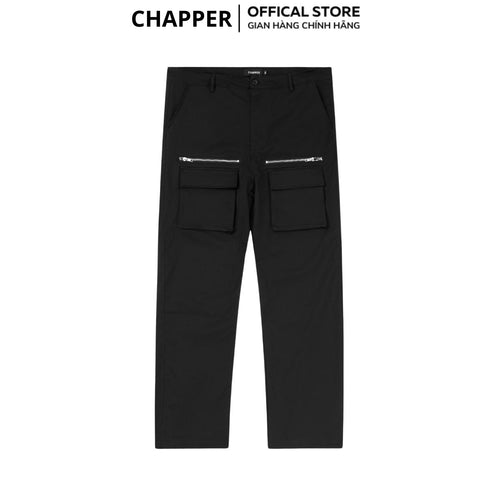 Quần gió nam CHAPPER chất vải nhập khẩu cao cấp, túi hộp năng động - QCP011