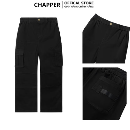 Quần dài nam CHAPPER chất kaki cao cấp co giãn 4 chiều, túi hộp 2 bên - QCP010